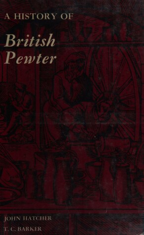 Book cover for History of British Pewter