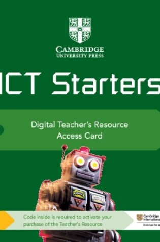 Cover of Cambridge ICT Starters Cambridge Elevate Teacher's Resource Access Card