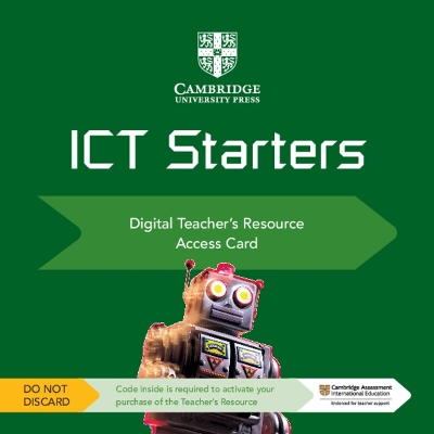 Cover of Cambridge ICT Starters Cambridge Elevate Teacher's Resource Access Card