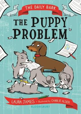 Book cover for The Daily Bark: The Puppy Problem