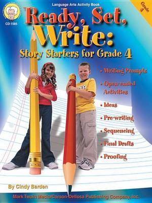 Book cover for Ready, Set, Write, Grade 4