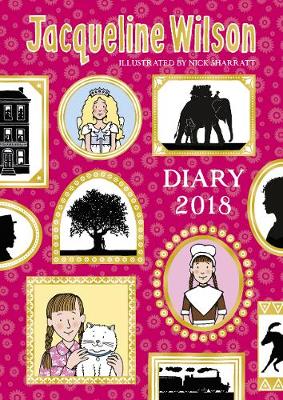Book cover for The Jacqueline Wilson Diary 2018