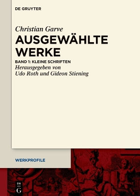 Cover of Kleine Schriften