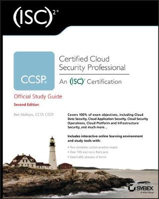 Book cover for (ISC)2 CCSP Certified Cloud Security Professional Official Study Guide