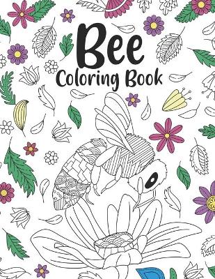 Book cover for Bee Coloring Book