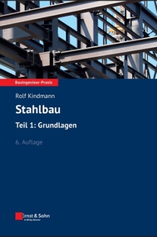 Cover of Stahlbau Teil 1: Grundlagen 6e