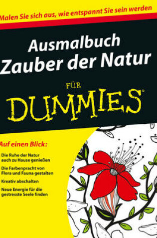 Cover of Ausmalbuch Zauber der Natur