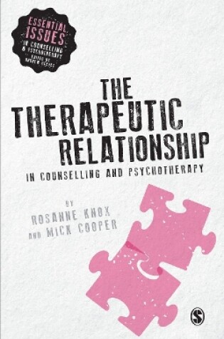 Cover of The Therapeutic Relationship in Counselling and Psychotherapy
