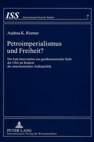 Cover of Petroimperialismus Und Freiheit?