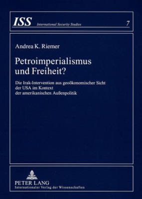 Cover of Petroimperialismus Und Freiheit?