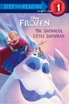 Book cover for Big Snowman, Little Snowman (Disney Frozen)