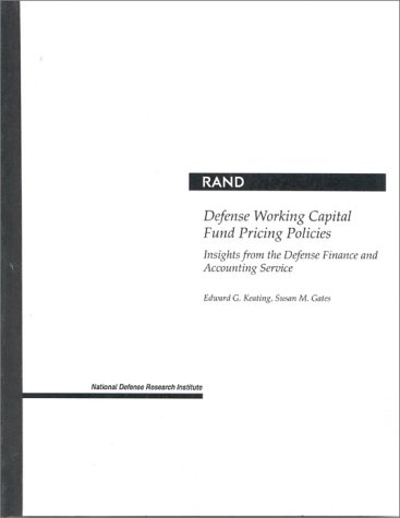 Book cover for Defense Working Capital Fund Pricing Policies