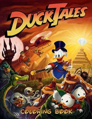 Book cover for Ducktales Coloring Book