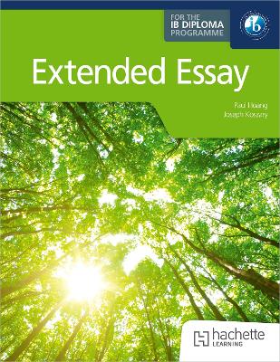 Cover of Extended Essay for the IB Diploma