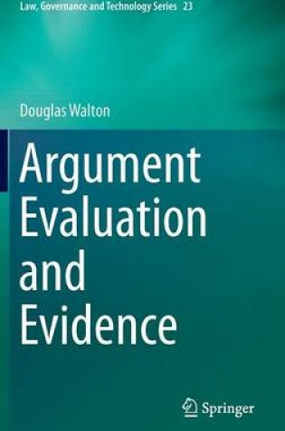 Cover of Argument Evaluation and Evidence