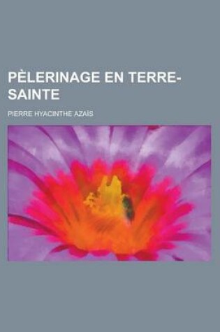 Cover of Pelerinage En Terre-Sainte