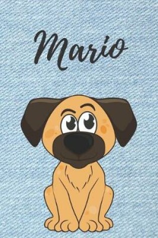 Cover of Mario Hund-Malbuch / Notizbuch Tagebuch