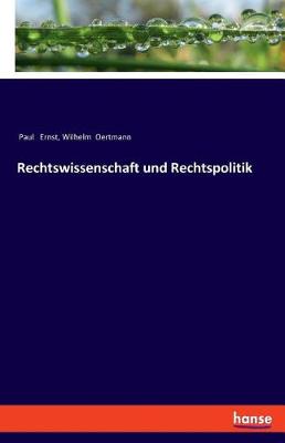 Book cover for Rechtswissenschaft und Rechtspolitik