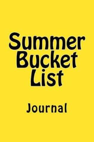 Cover of Summer Bucket List