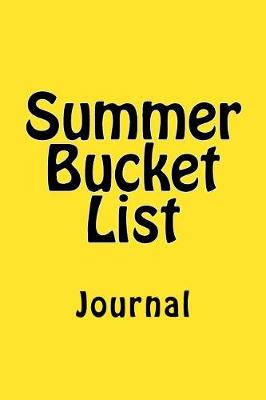 Book cover for Summer Bucket List