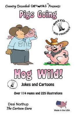 Book cover for Pigs -- Going Hog Wild -- Jokes and Cartoons