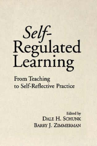 Cover of Self-Regulated Learning