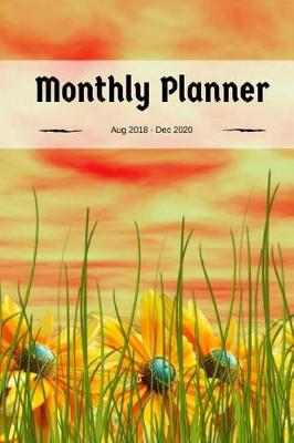 Book cover for Monthly Planner 2018-2020