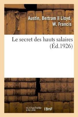 Book cover for Le secret des hauts salaires