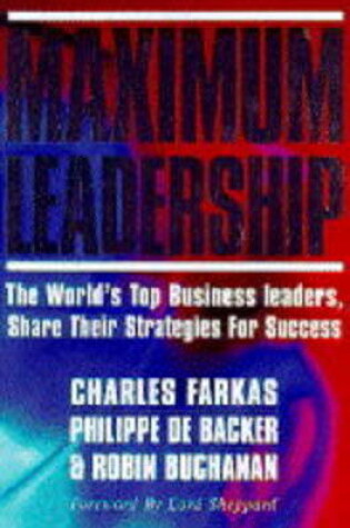 Cover of Maximum Leadership