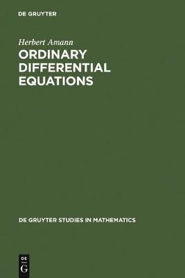 Cover of Ordinary Differential Equations