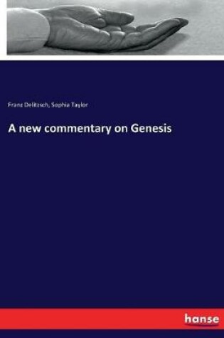 Cover of A new commentary on Genesis