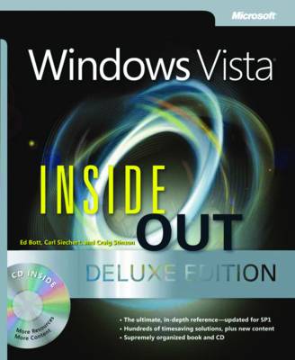 Book cover for Windows Vista Inside Out Deluxe Edition