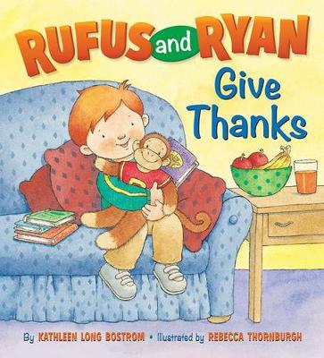 Book cover for Rufus and Ryan Give Thanks