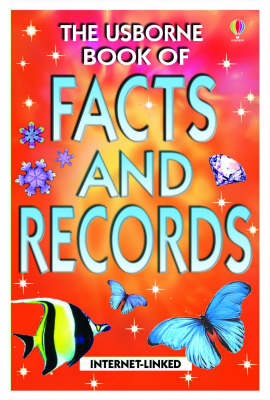 Book cover for Usborne Book of Facts and Records