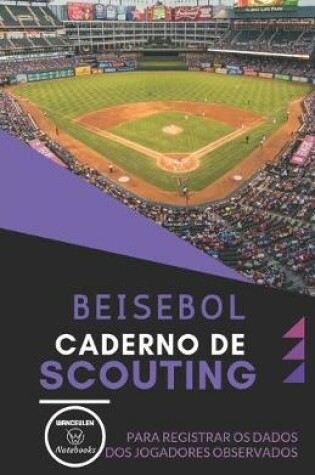 Cover of Beisebol. Caderno de Scouting