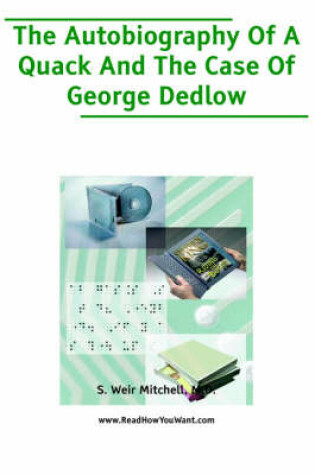 Cover of Autobiography of a Quack and the Case of George Dedlow, the (Large Print)