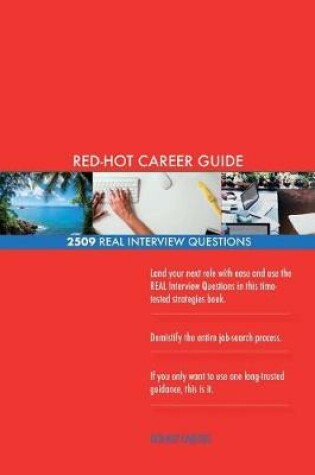 Cover of MAINTENANCE HELPER II RED-HOT Career Guide; 2509 REAL Interview Questions