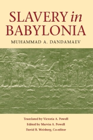 Cover of Slavery in Babylonia