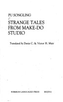 Book cover for Strange Tales from Make-Do Studio