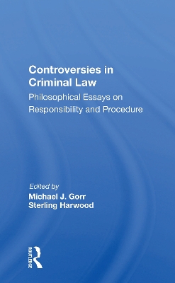 Book cover for Controversies In Criminal Law