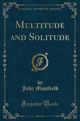 Book cover for Multitude and Solitude (Classic Reprint)