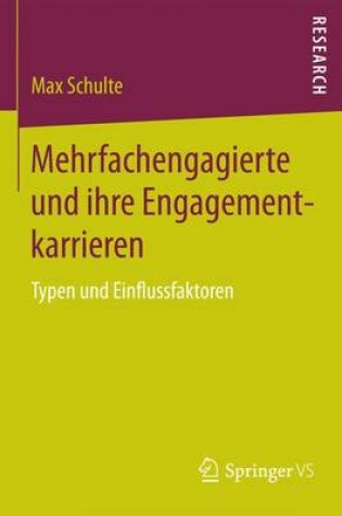 Cover of Mehrfachengagierte Und Ihre Engagementkarrieren