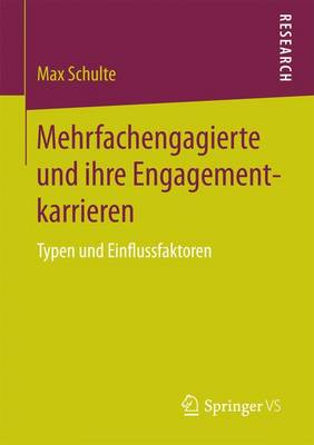 Book cover for Mehrfachengagierte Und Ihre Engagementkarrieren