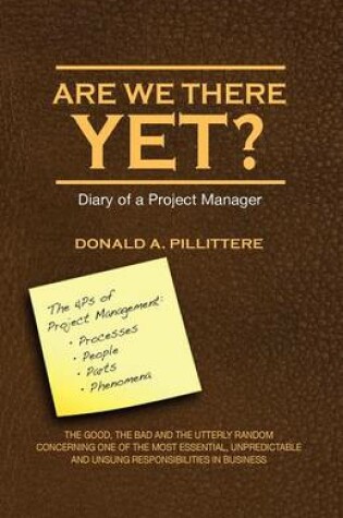 Cover of Are We There Yet? Diary of a Project Manager