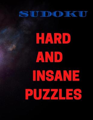 Book cover for Sudoku Hard and Insane Puzzles