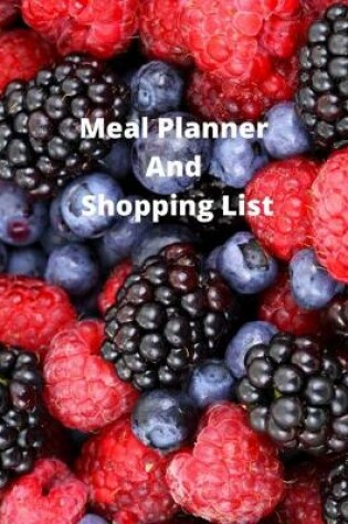 Cover of Meal Planner And Shopping List