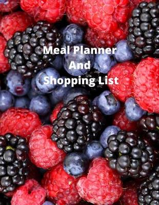 Book cover for Meal Planner And Shopping List