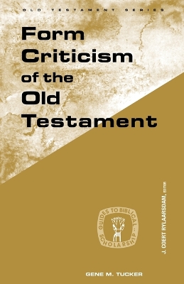 Book cover for Form Criticism of the Old Testament