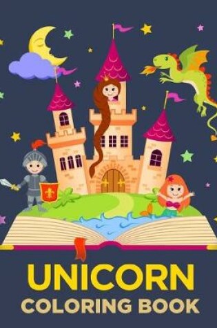 Cover of Unicorn Coloring Book