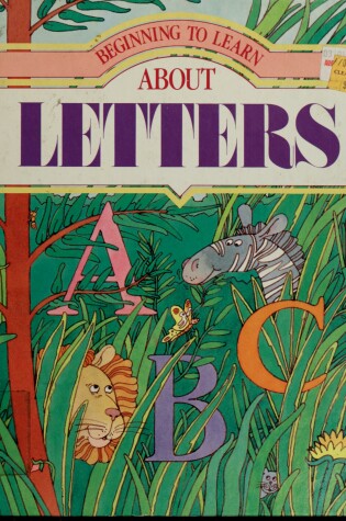 Cover of Beginning to Learn about Letters